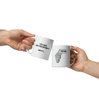 I Will Guess Your Birthday - Magic White Glossy Mug